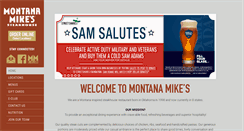 Desktop Screenshot of montanamikes.com