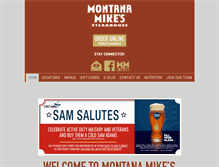 Tablet Screenshot of montanamikes.com